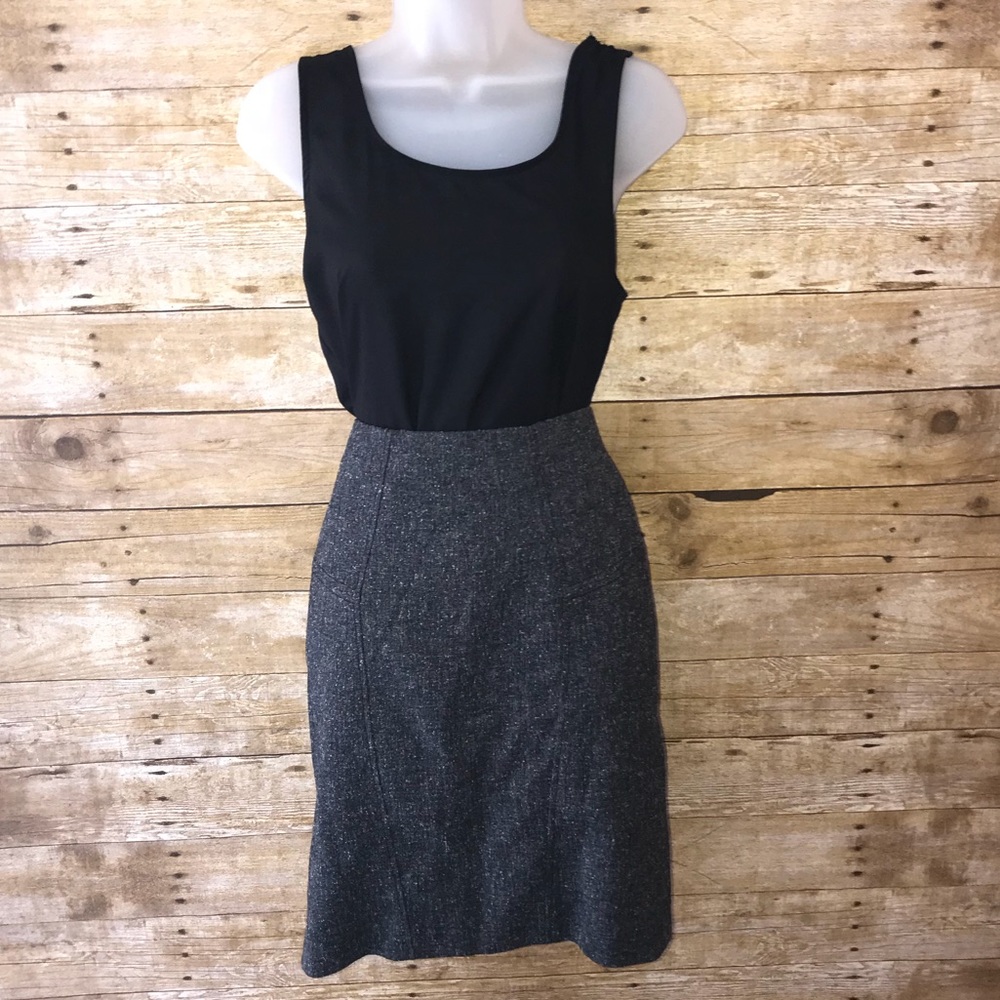 The Limited Charcoal Pencil Skirt Size 4